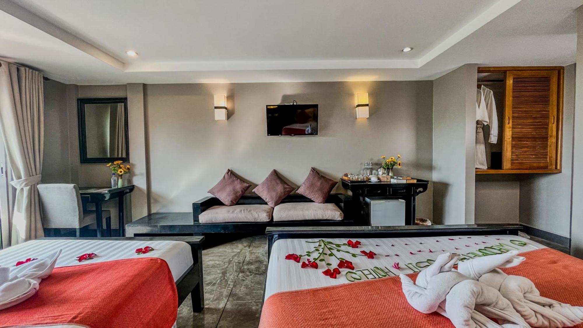 Dusit Hotel Siem Reap Rom bilde